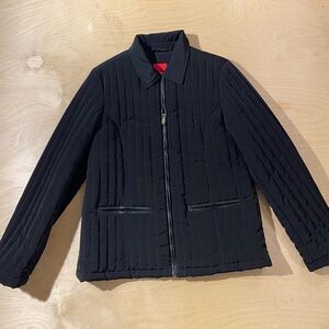 Esprit Black Quilted  Jacket Large (QA)